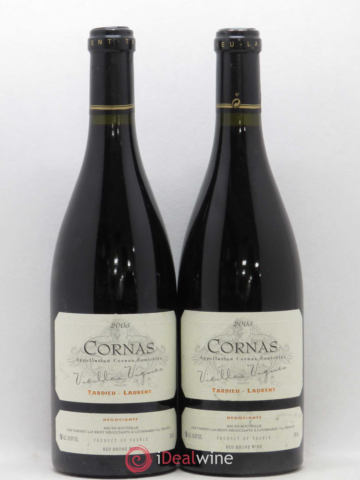 Cornas Vieilles vignes Maison Tardieu-Laurent 2005 - Lot de 2 bouteilles - 0