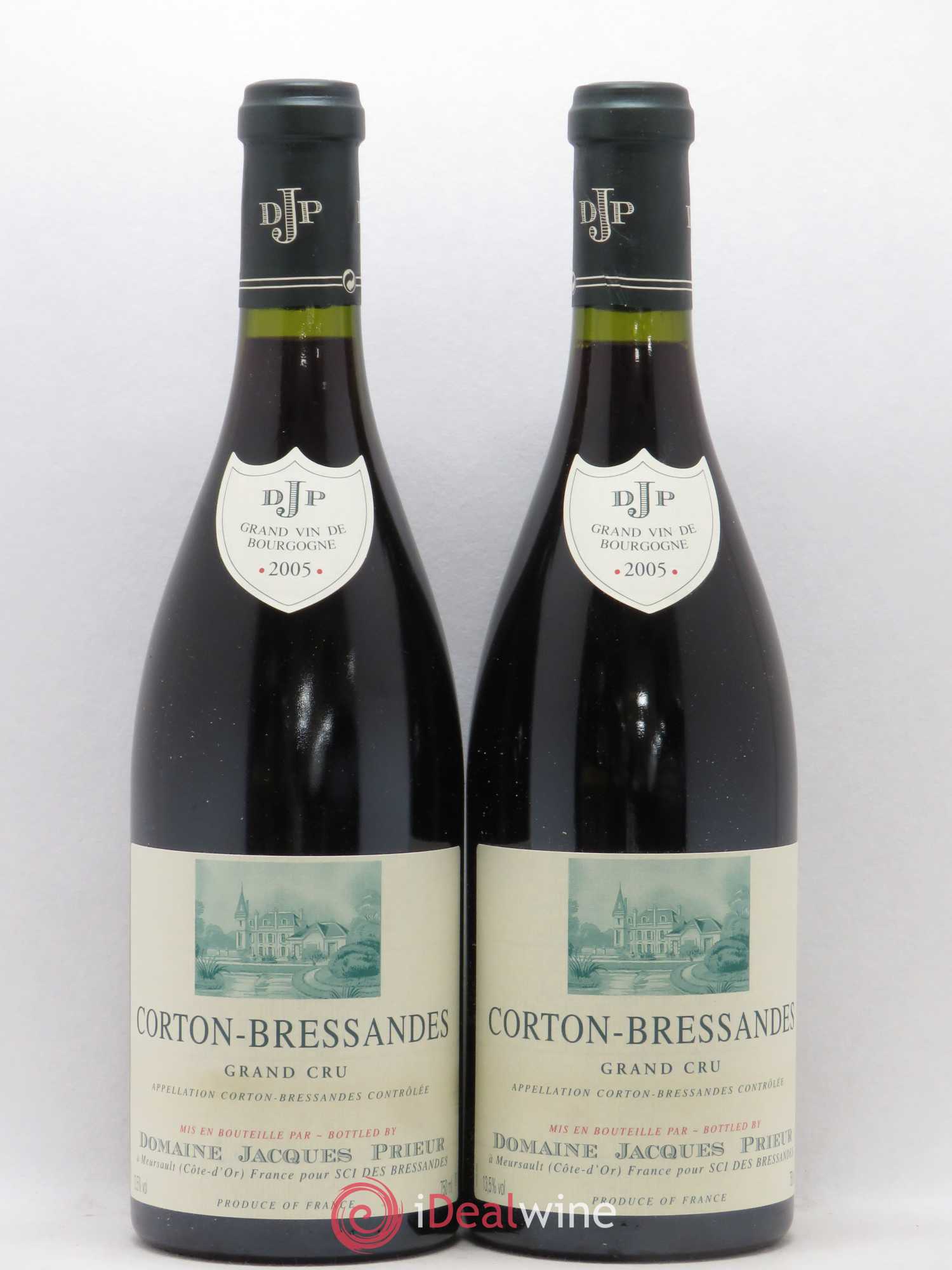 Corton-Bressandes Grand Cru Jacques Prieur (Domaine) 2005 - Lot de 2 bouteilles - 0
