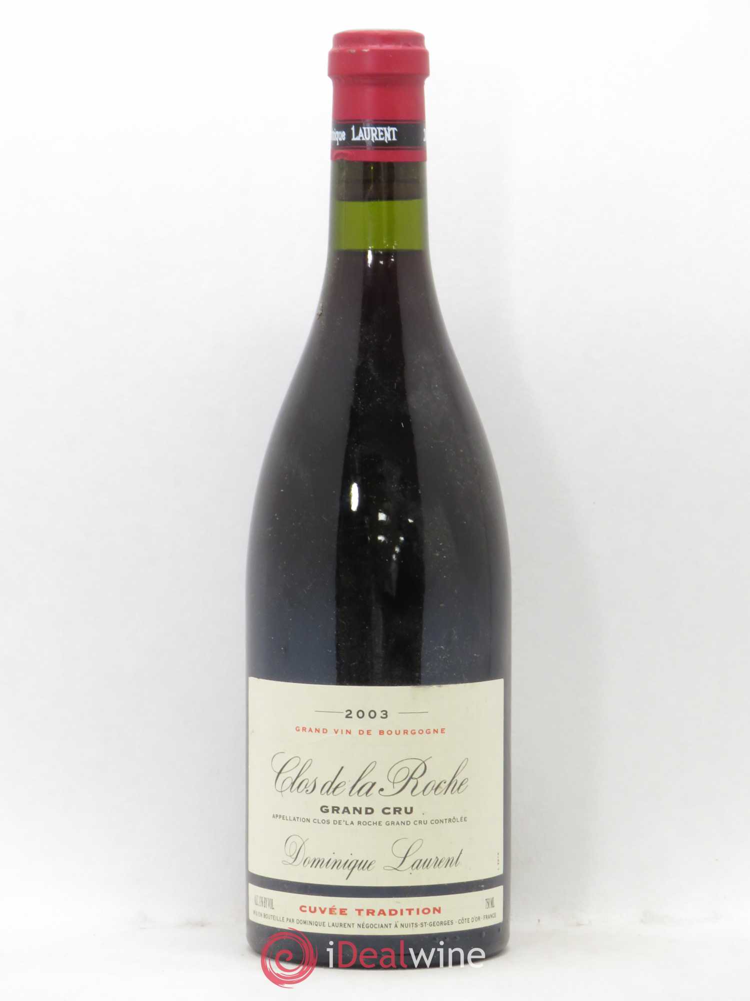 Clos de la Roche Grand Cru Cuvée Tradition (sans prix de réserve) 2003 - Posten von 1 Flasche - 0