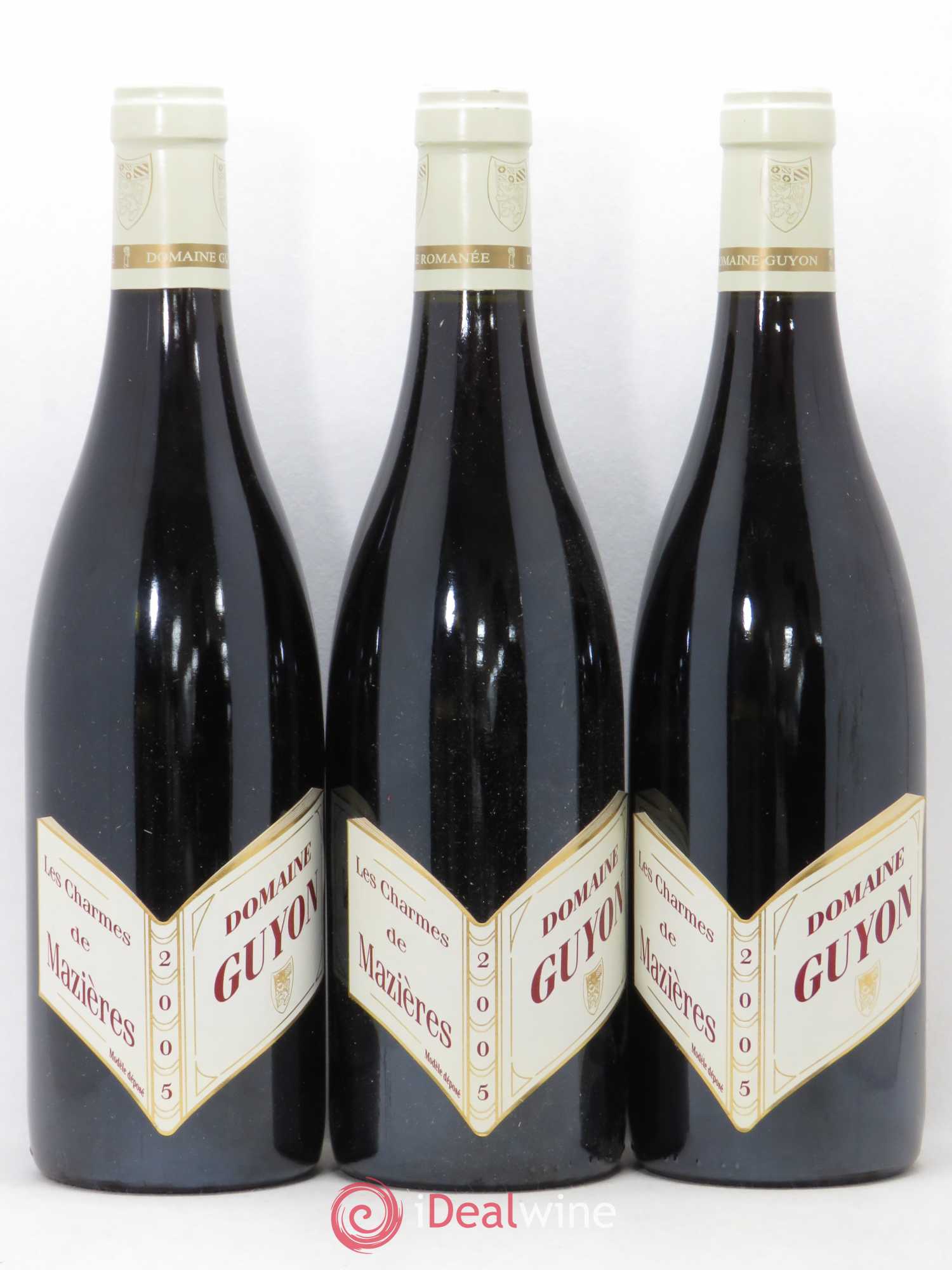 Vosne-Romanée Charmes de Mazières Guyon 2005 - Posten von 3 Flaschen - 0