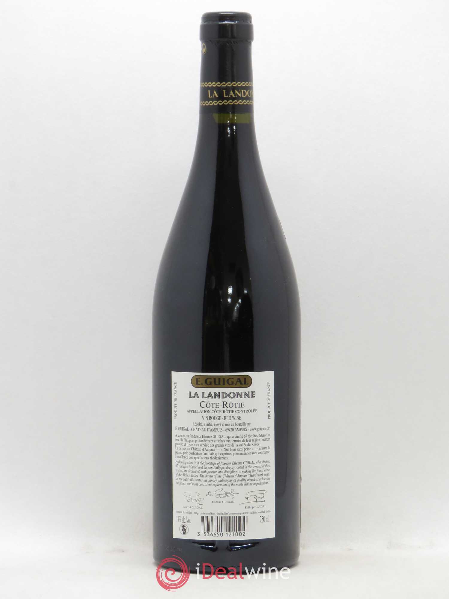 Côte-Rôtie La Landonne Guigal (sans prix de réserve) 2005 - Lot de 1 bouteille - 1