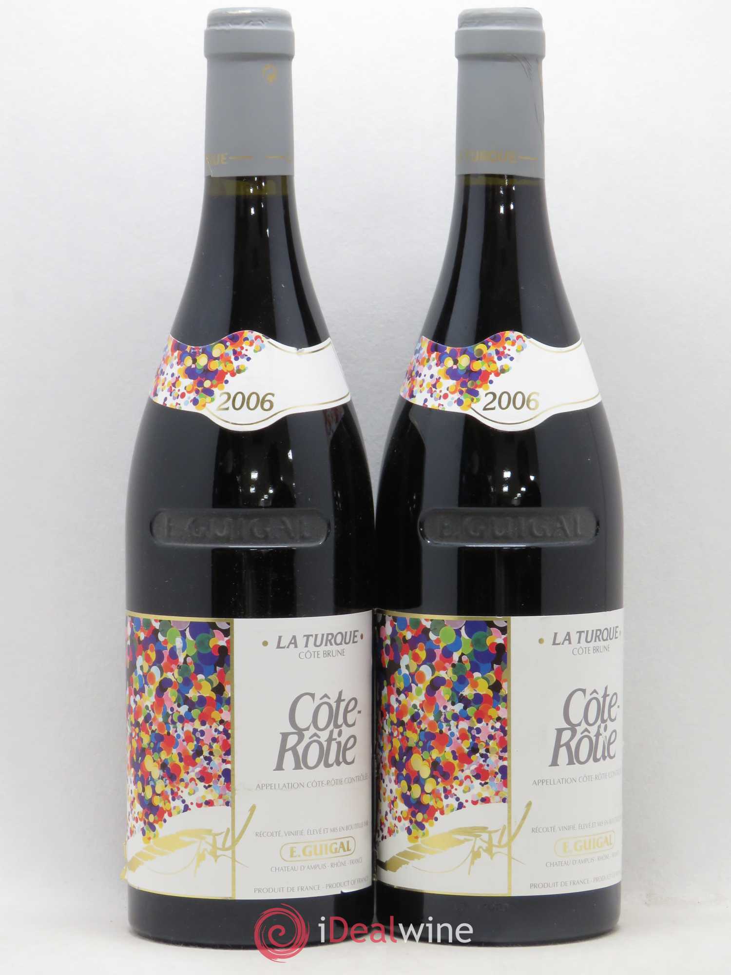 Côte-Rôtie La Turque Guigal 2006 - Lot de 2 bouteilles - 0