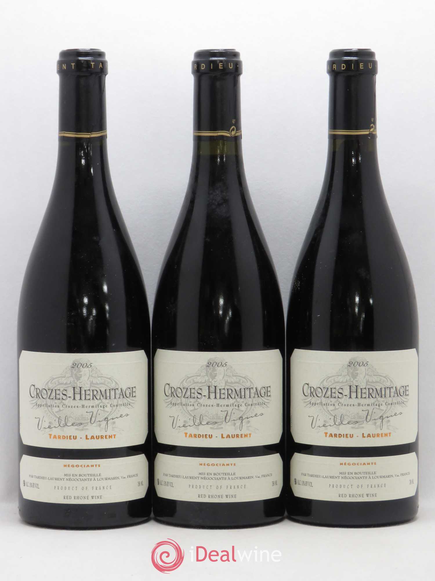 Crozes-Hermitage Vieilles Vignes Maison Tardieu-Laurent 2005 - Lotto di 6 bottiglie - 2