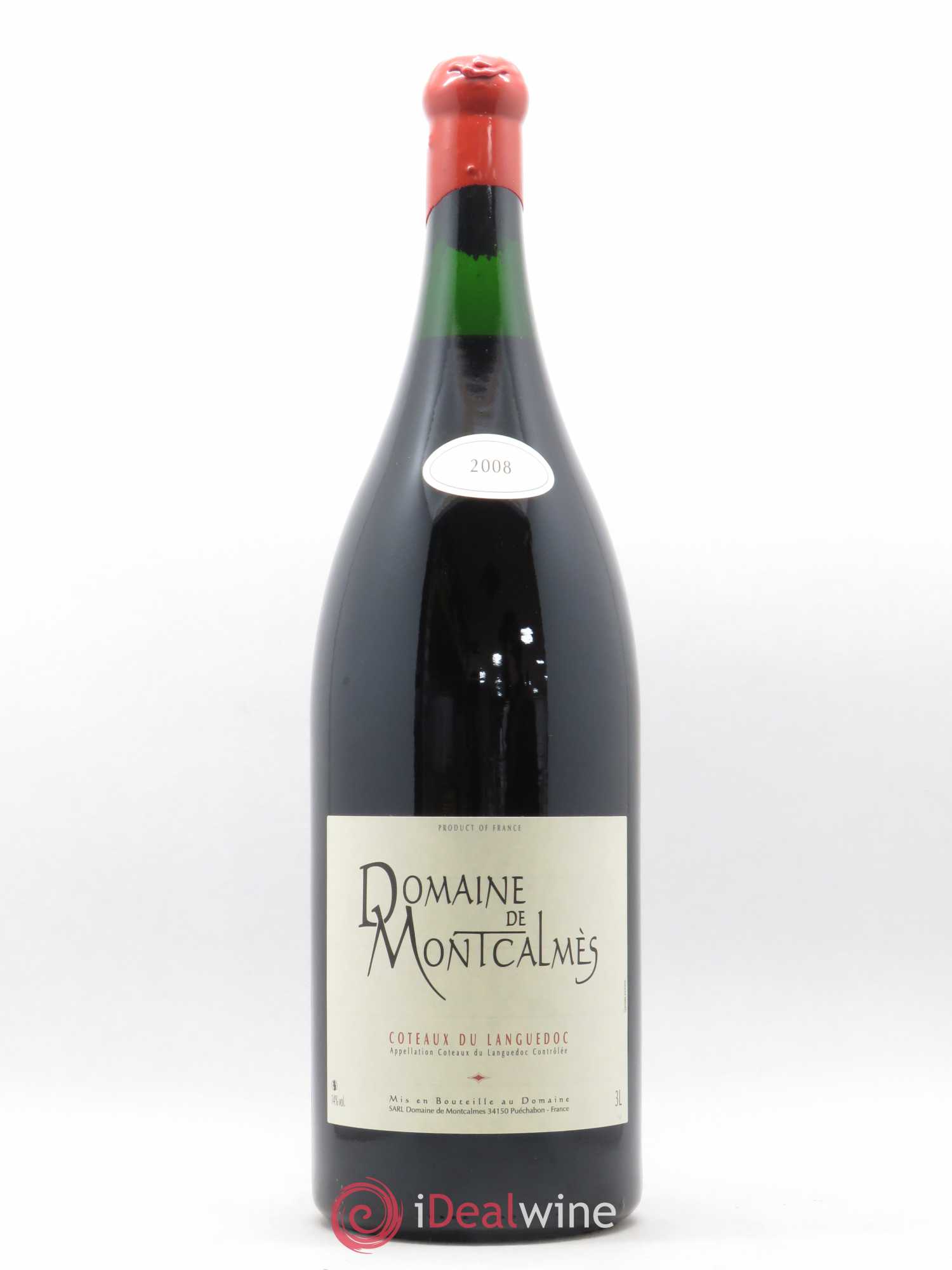 Terrasses du Larzac Domaine de Montcalmès Frédéric Pourtalié 2008 - Lot de 1 double magnum - 0