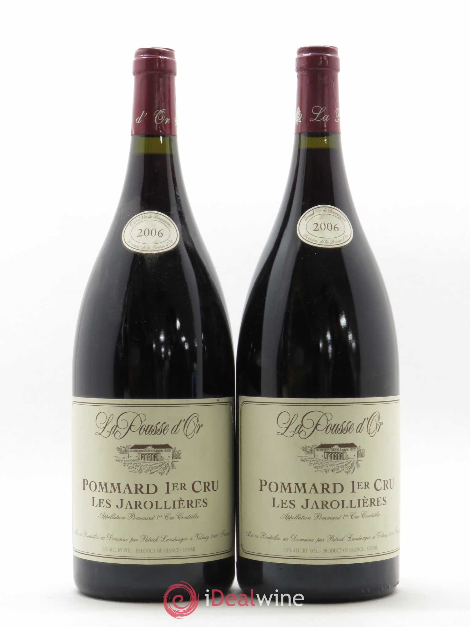 Pommard 1er Cru Les Jarollières La Pousse d'Or (Domaine de) 2006 - Lot de 2 magnums - 0