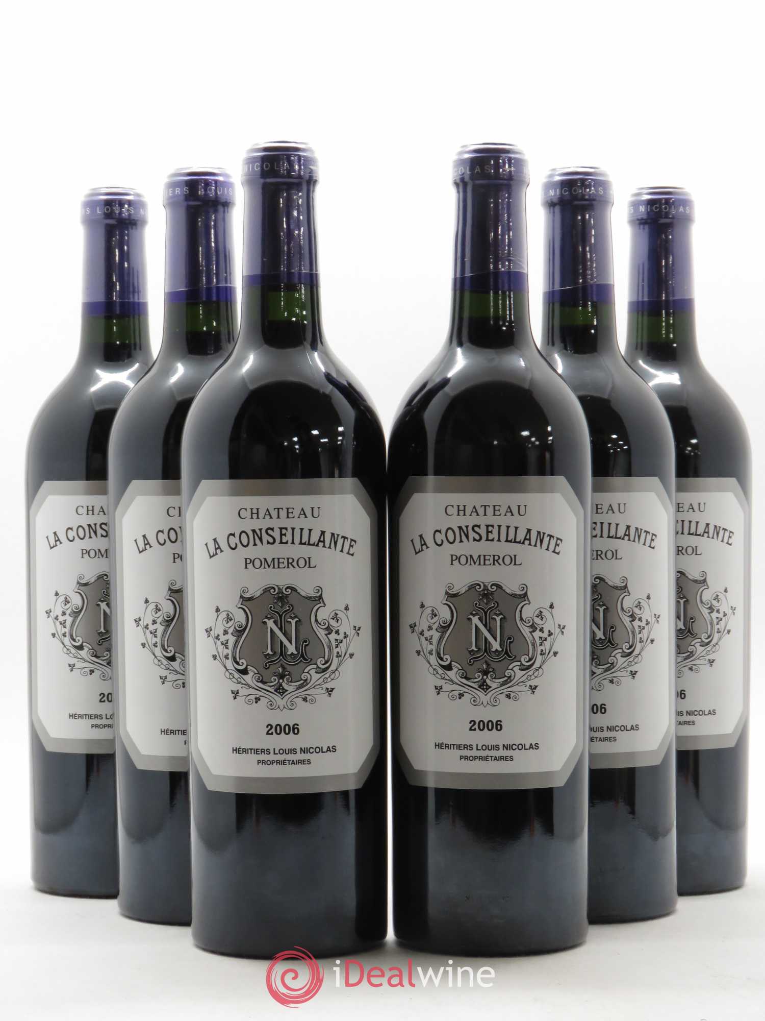 Château la Conseillante 2006 - Lot de 6 bouteilles - 0