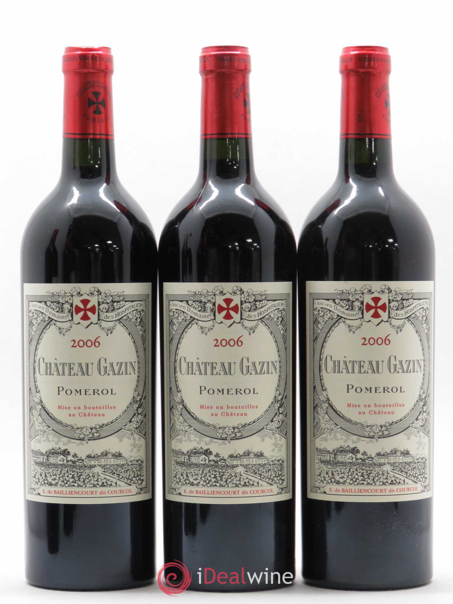 Château Gazin 2006 - Lot de 6 bouteilles - 1