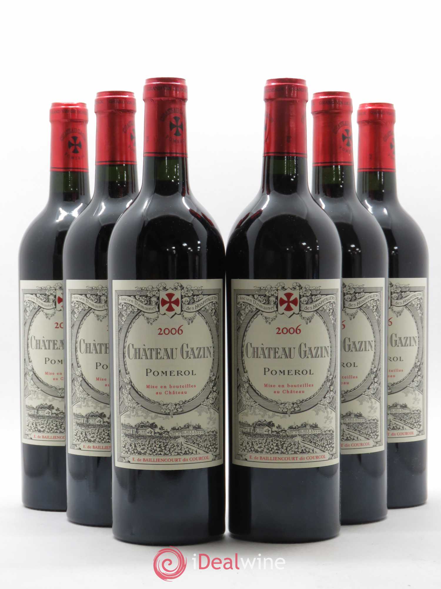 Château Gazin 2006 - Lot de 6 bouteilles - 0