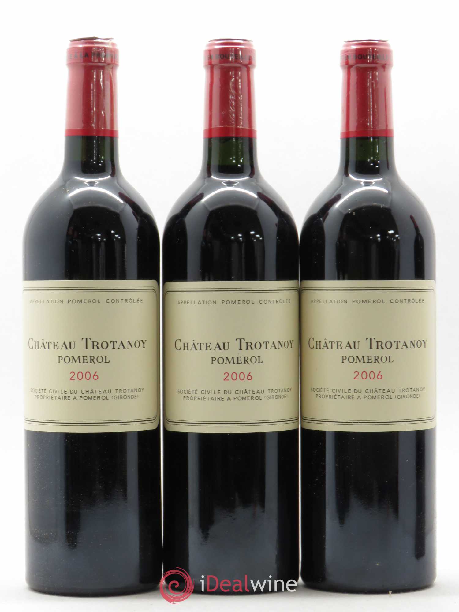 Château Trotanoy 2006 - Lot de 6 bouteilles - 2