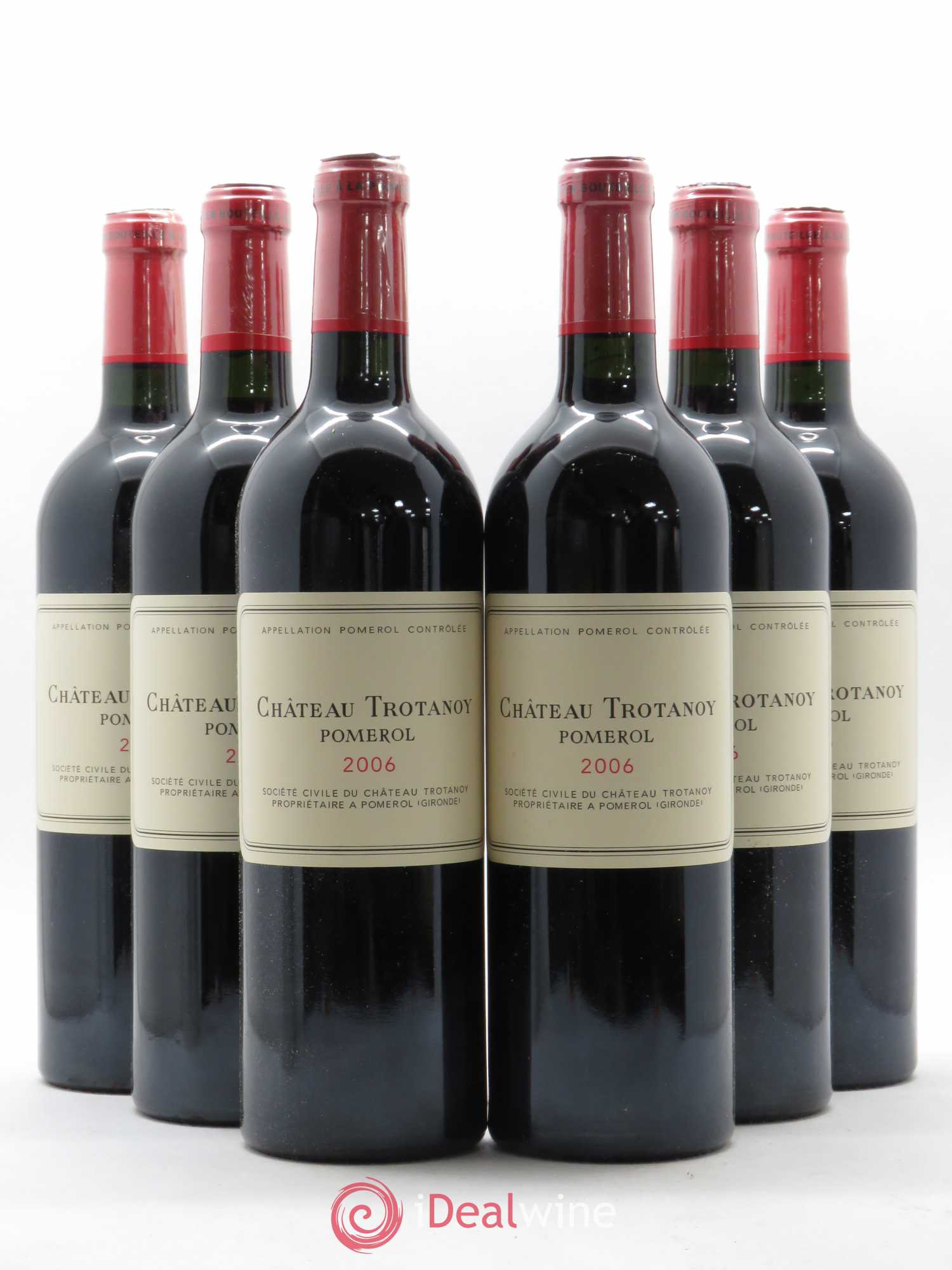 Château Trotanoy 2006 - Lot de 6 bouteilles - 0