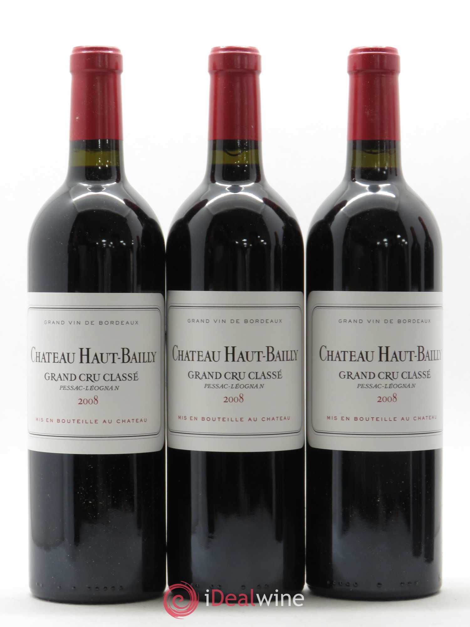 Château Haut-Bailly Cru Classé de Graves 2008 - Lot de 6 bouteilles - 2