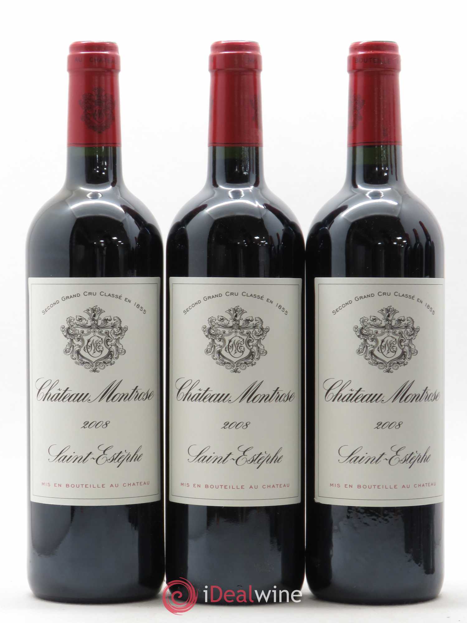 Château Montrose 2ème Grand Cru Classé 2008 - Lot de 6 bouteilles - 1