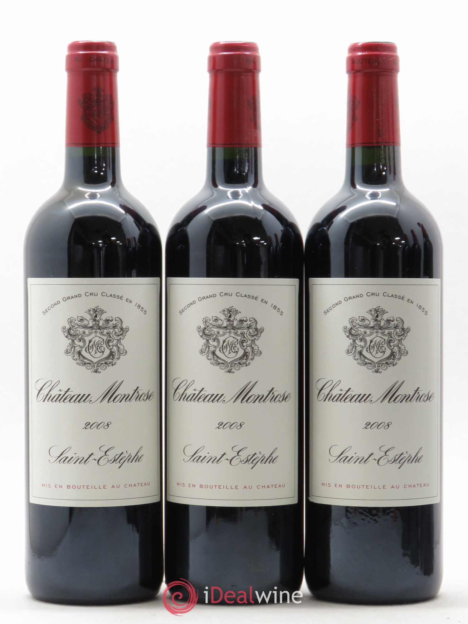 Château Montrose 2ème Grand Cru Classé 2008 - Lot de 6 bouteilles - 2
