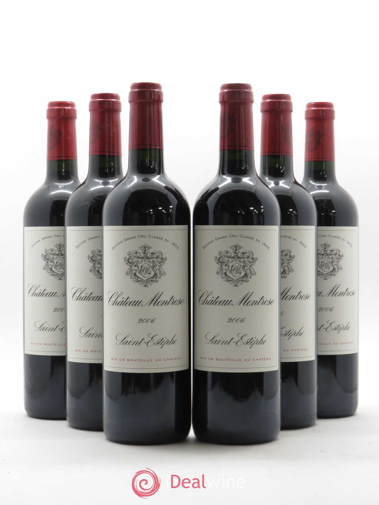 Château Montrose 2ème Grand Cru Classé 2006 - Lot de 6 bouteilles - 0