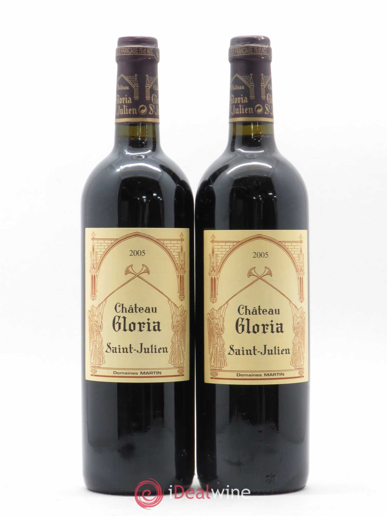 Château Gloria 2005 - Lot de 2 bouteilles - 0