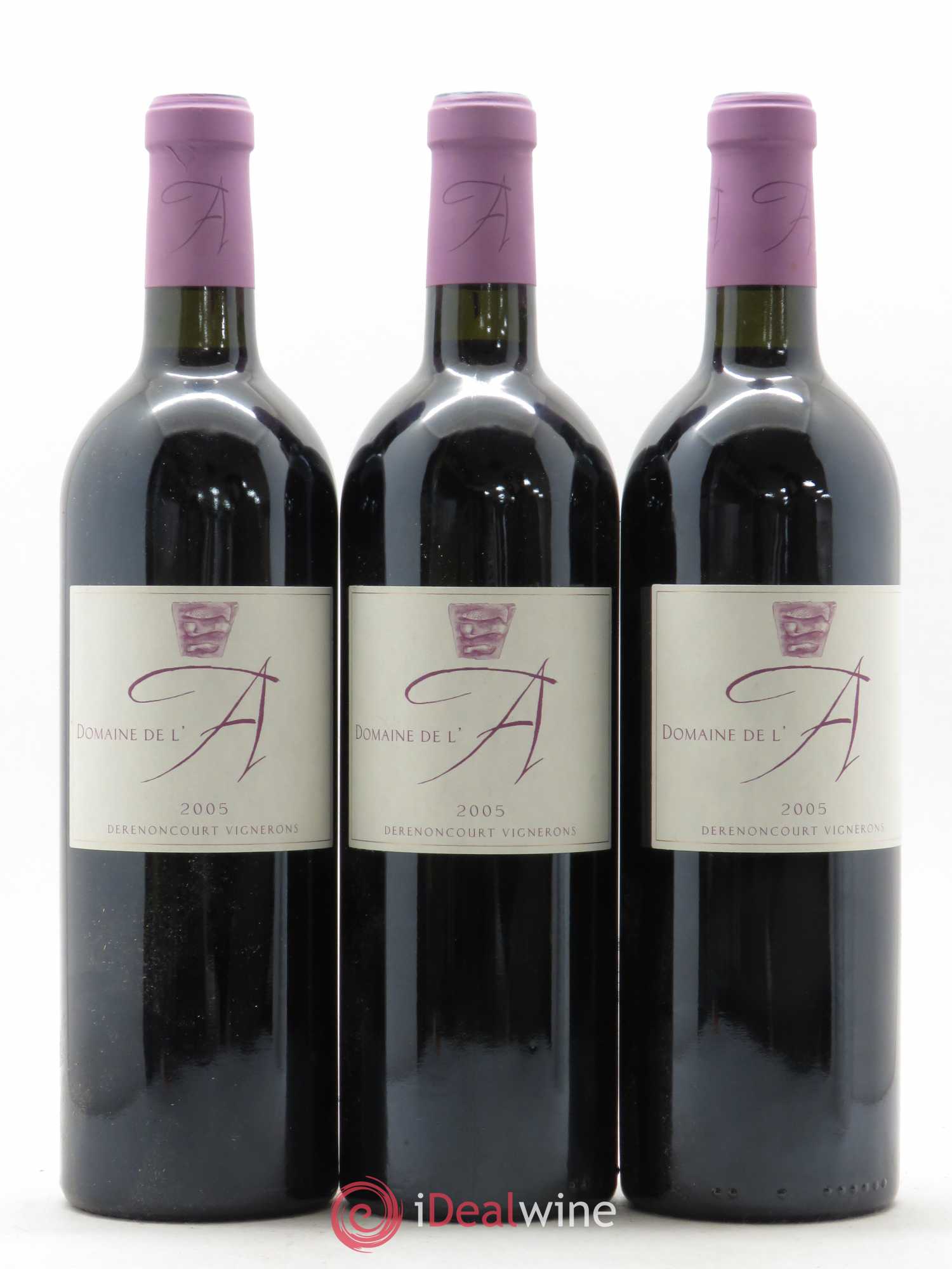 Domaine de l'A 2005 - Lot de 3 bouteilles - 0