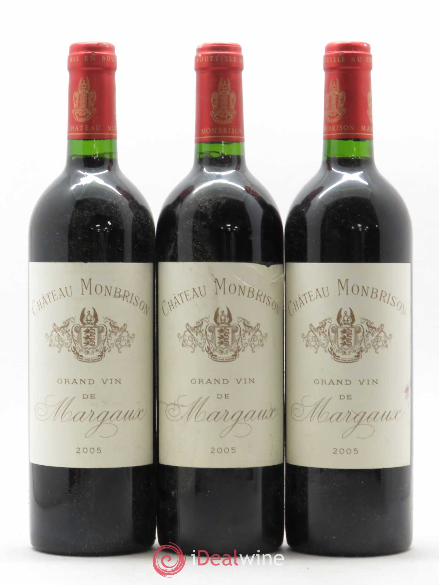 Château Monbrison 2005 - Lot de 3 bouteilles - 0