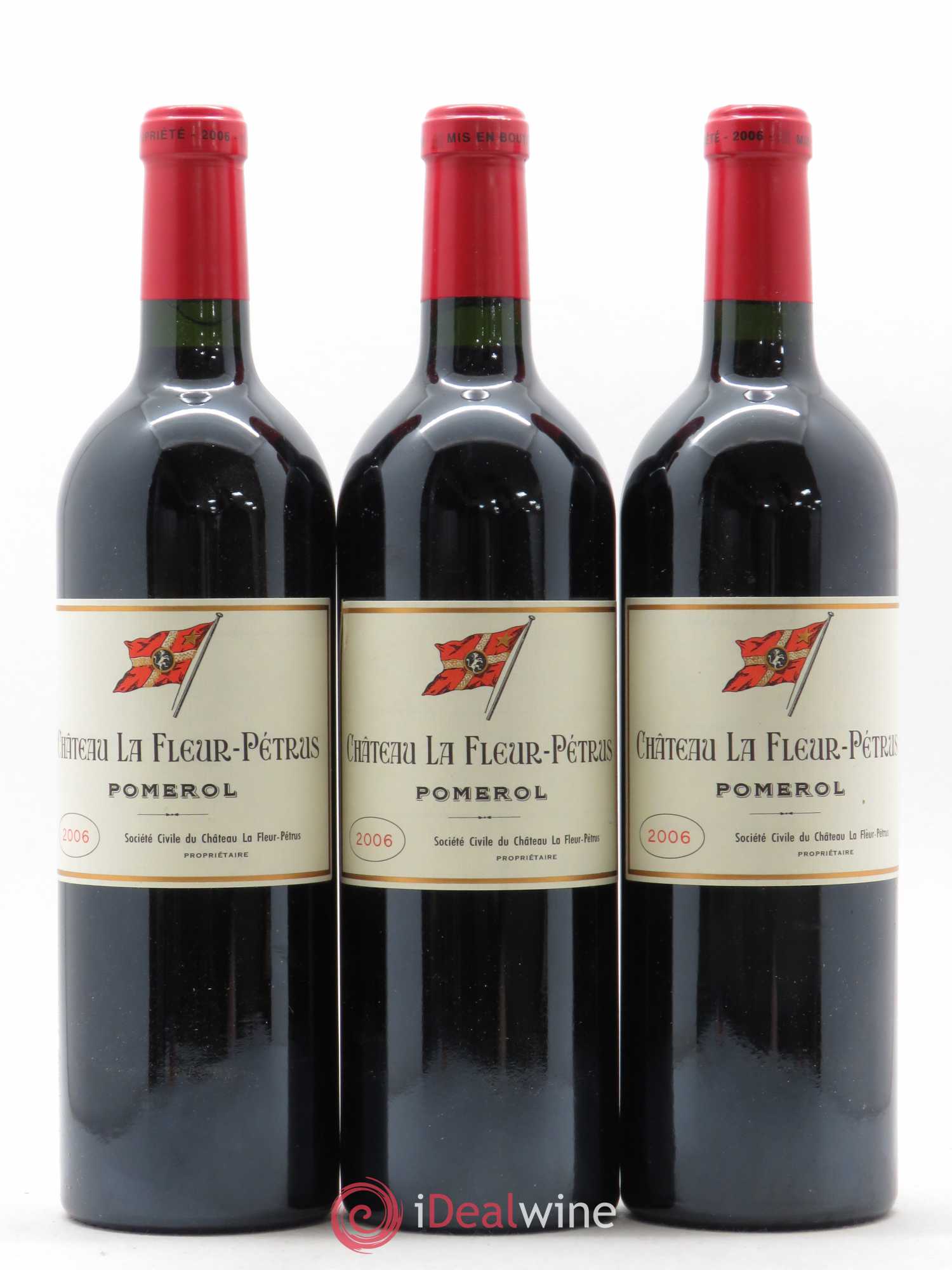 Château la Fleur Petrus 2006 - Lot de 3 bouteilles - 0