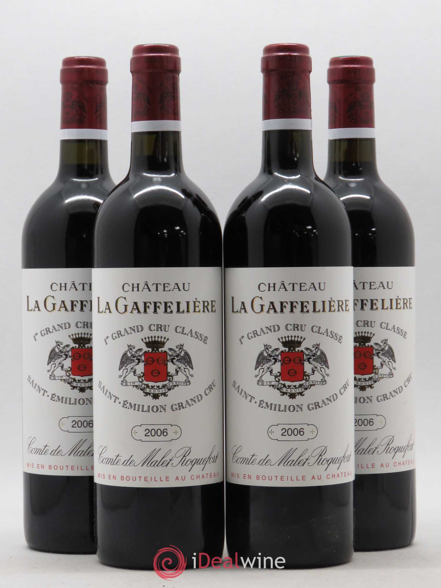 Château la Gaffelière 1er Grand Cru Classé B 2006 - Lot de 4 bouteilles - 0