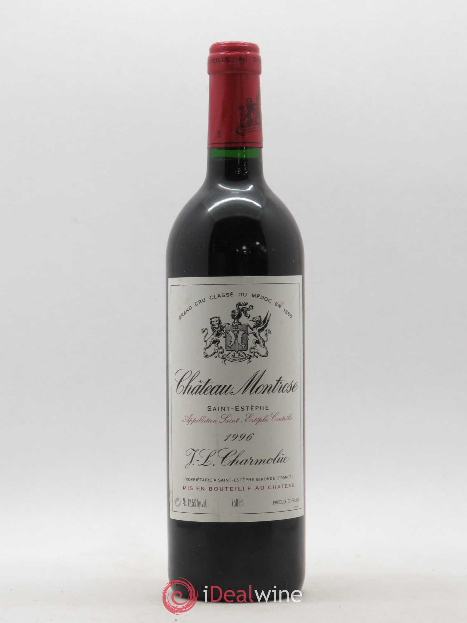 Château Montrose 2ème Grand Cru Classé 1996 - Lot de 1 bouteille - 0