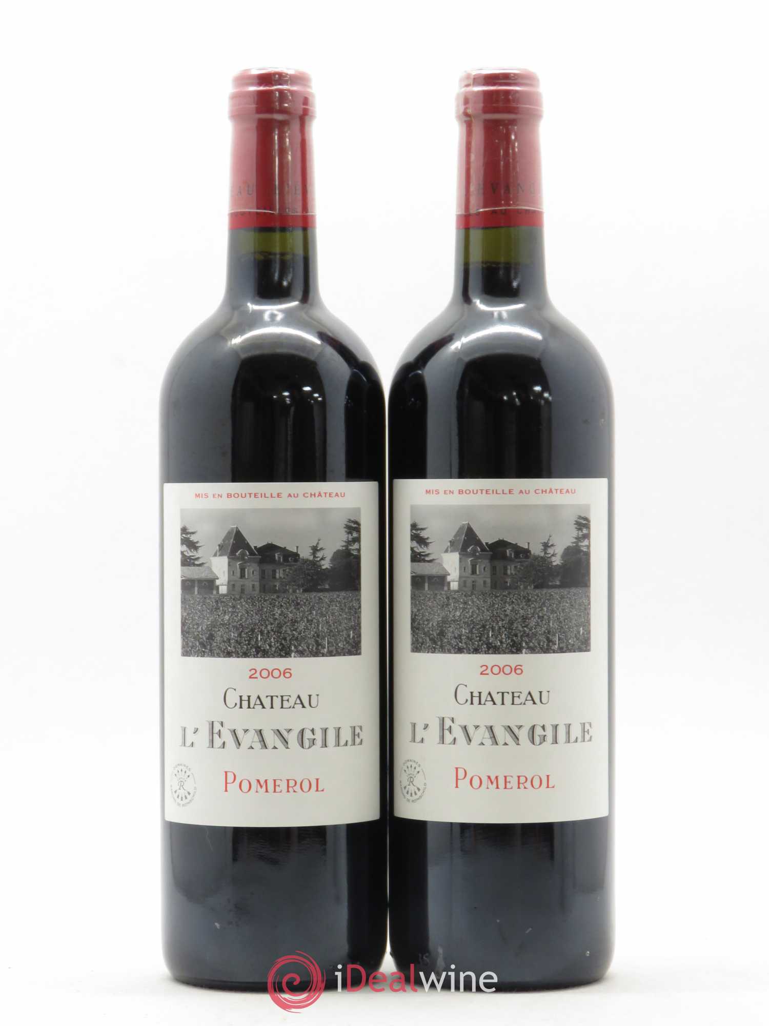 Château l' Évangile 2006 - Lot de 2 bouteilles - 0
