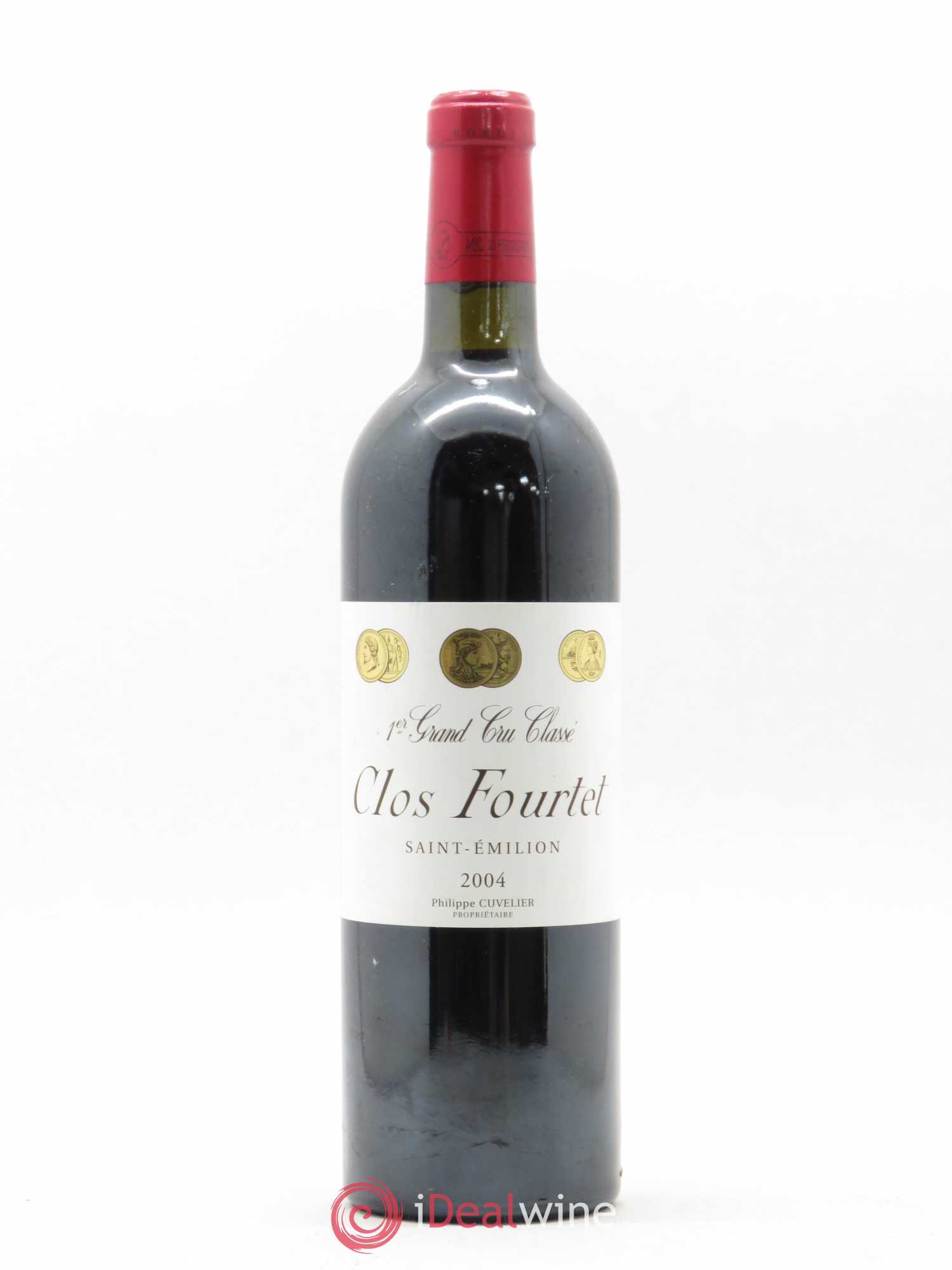 Clos Fourtet 1er Grand Cru Classé B 2004 - Lot de 1 bouteille - 0