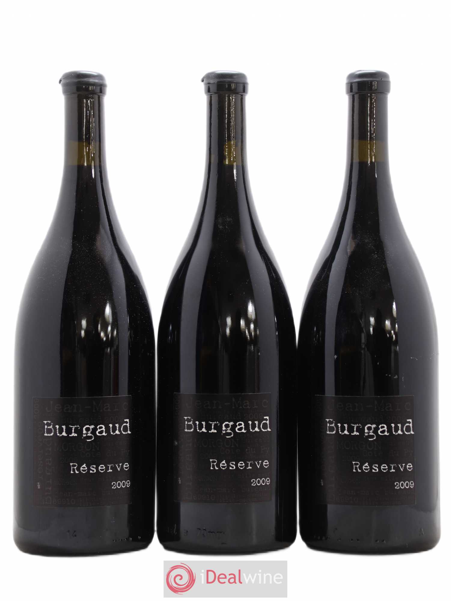 Morgon Réserve Jean-Marc Burgaud (Domaine) 2009 - Lot de 3 magnums - 0