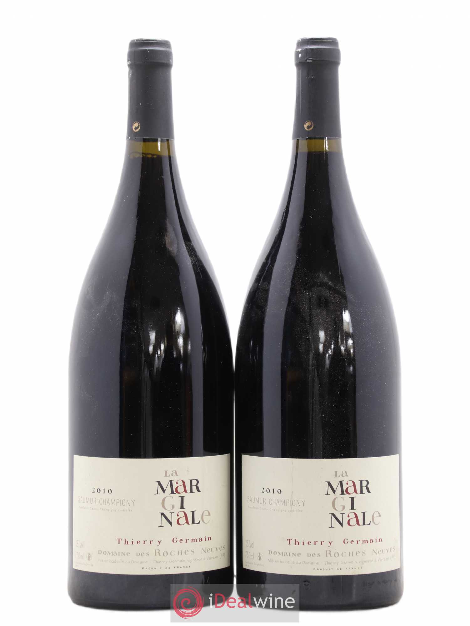 Saumur-Champigny La Marginale Domaine des Roches Neuves - Thierry Germain 2010 - Lot de 2 magnums - 0