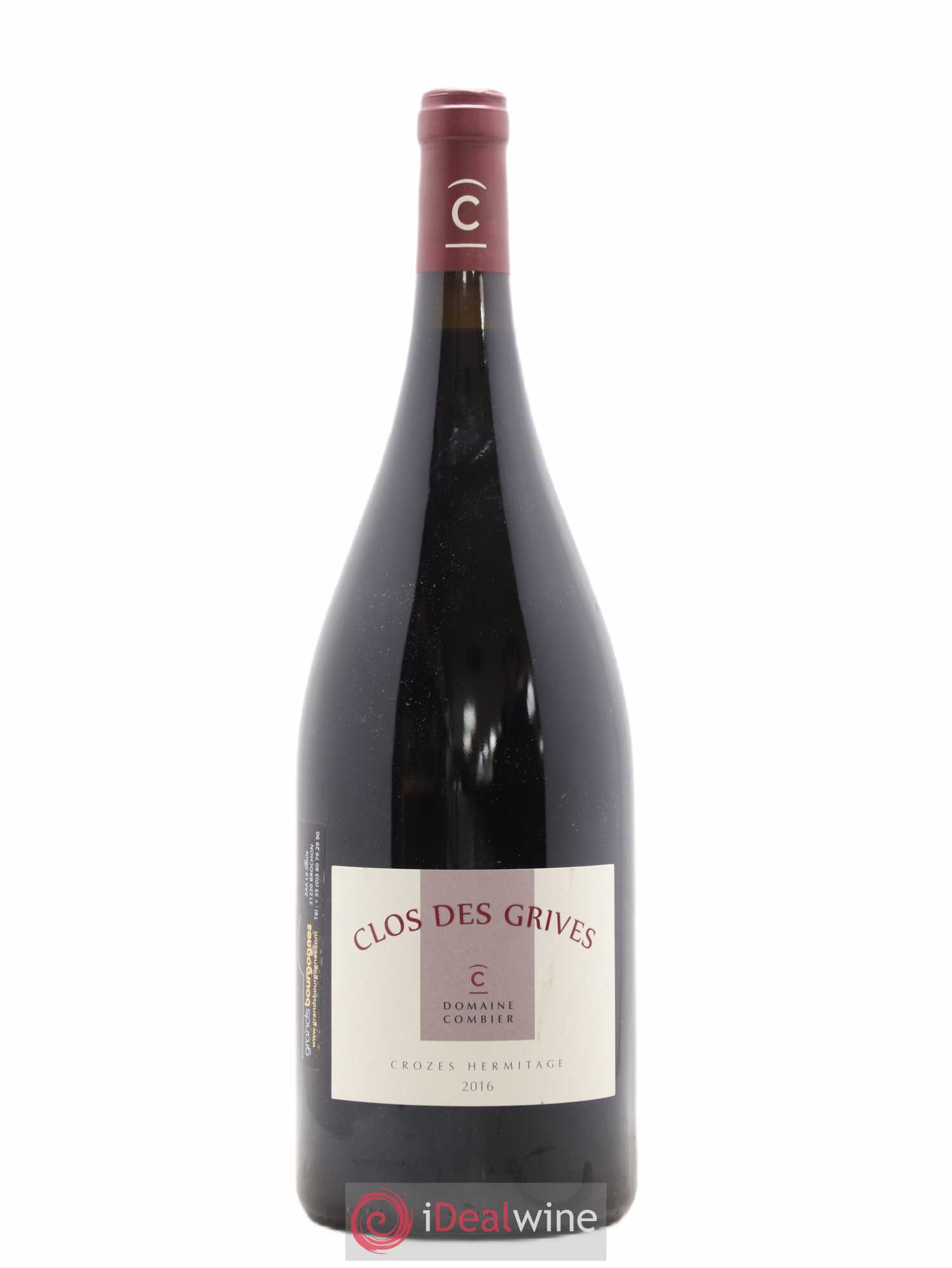 Crozes-Hermitage Clos des Grives Combier 2016 - Lot de 1 magnum - 0