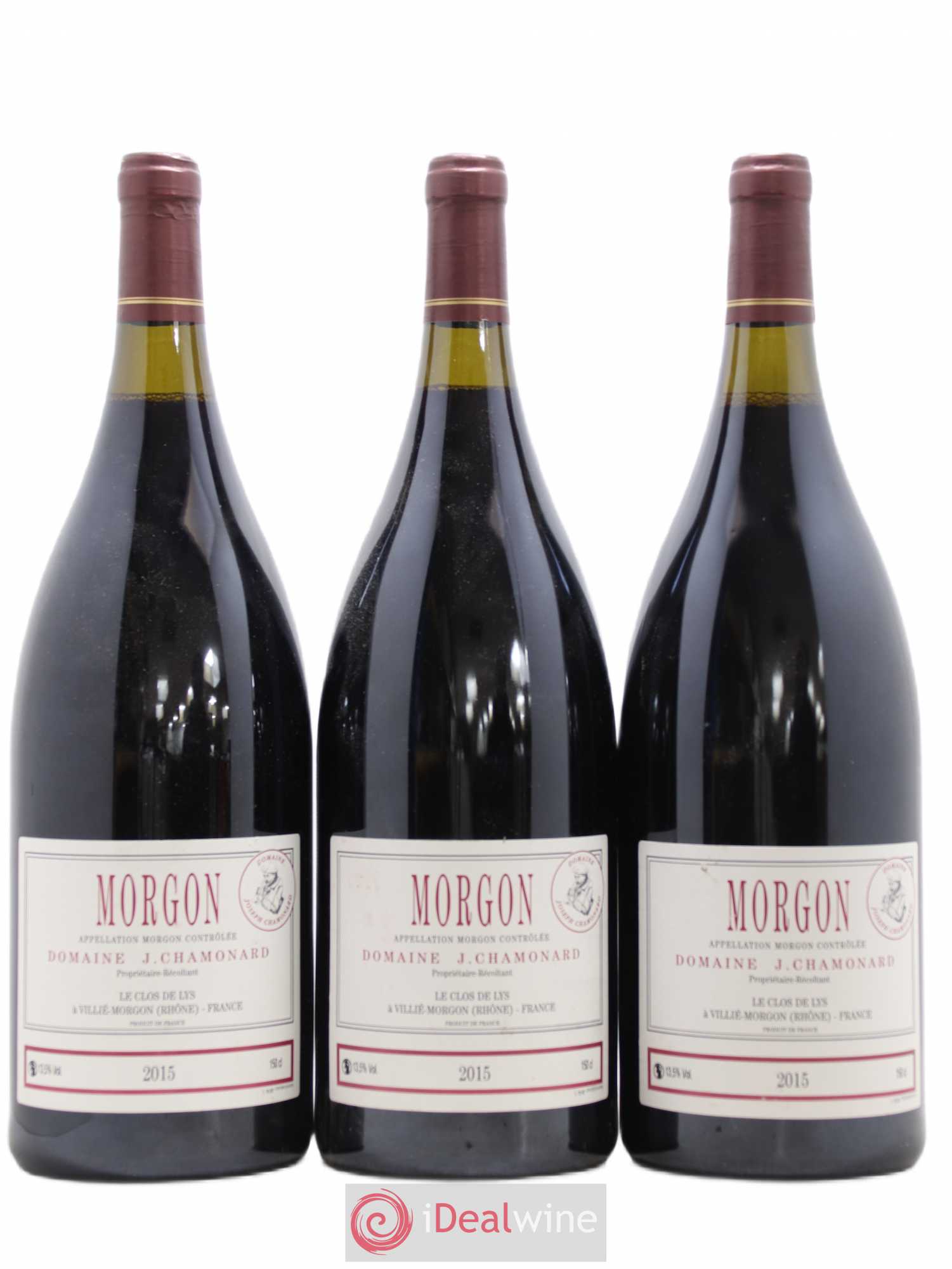 Morgon Joseph Chamonard (Domaine) 2015 - Lot de 3 magnums - 0