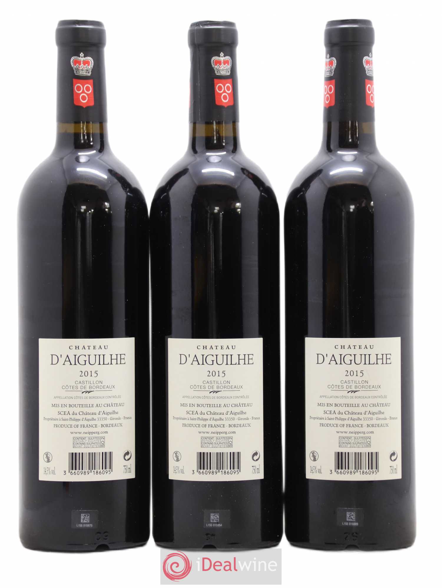 Château d' Aiguilhe 2015 - Lot de 6 bouteilles - 2