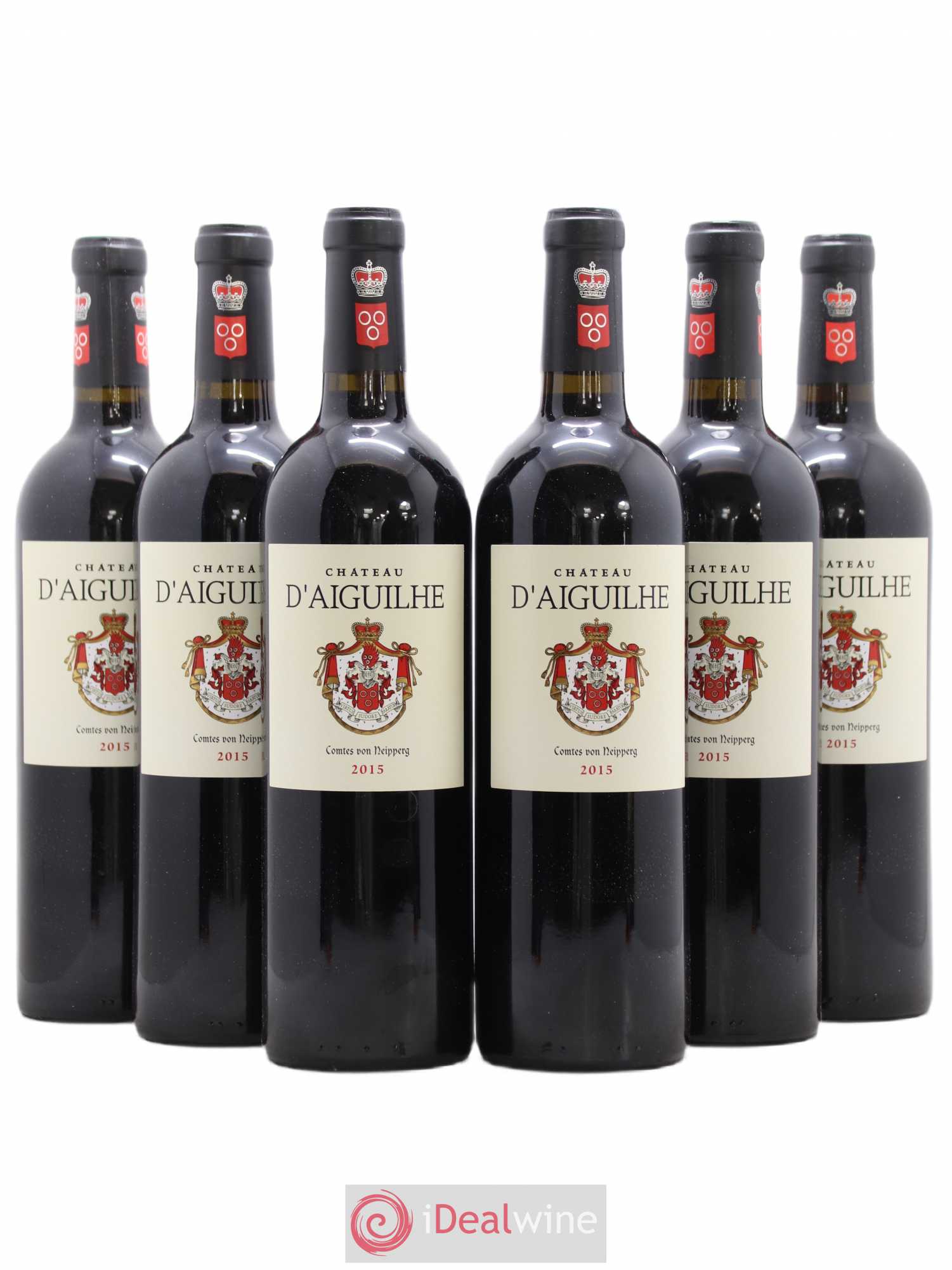 Château d' Aiguilhe 2015 - Lot de 6 bouteilles - 0