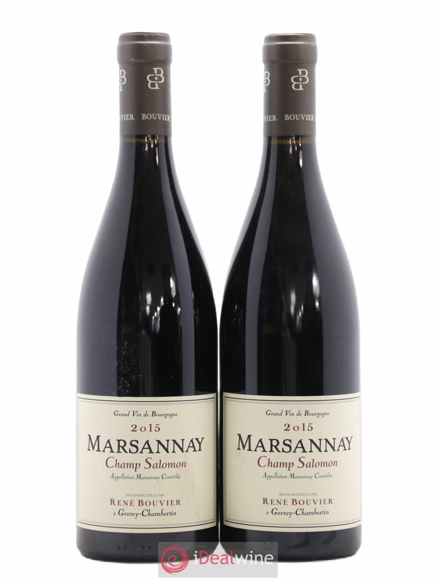 Marsannay Champs Salomon René Bouvier (Domaine) 2015 - Lot de 2 bouteilles - 0