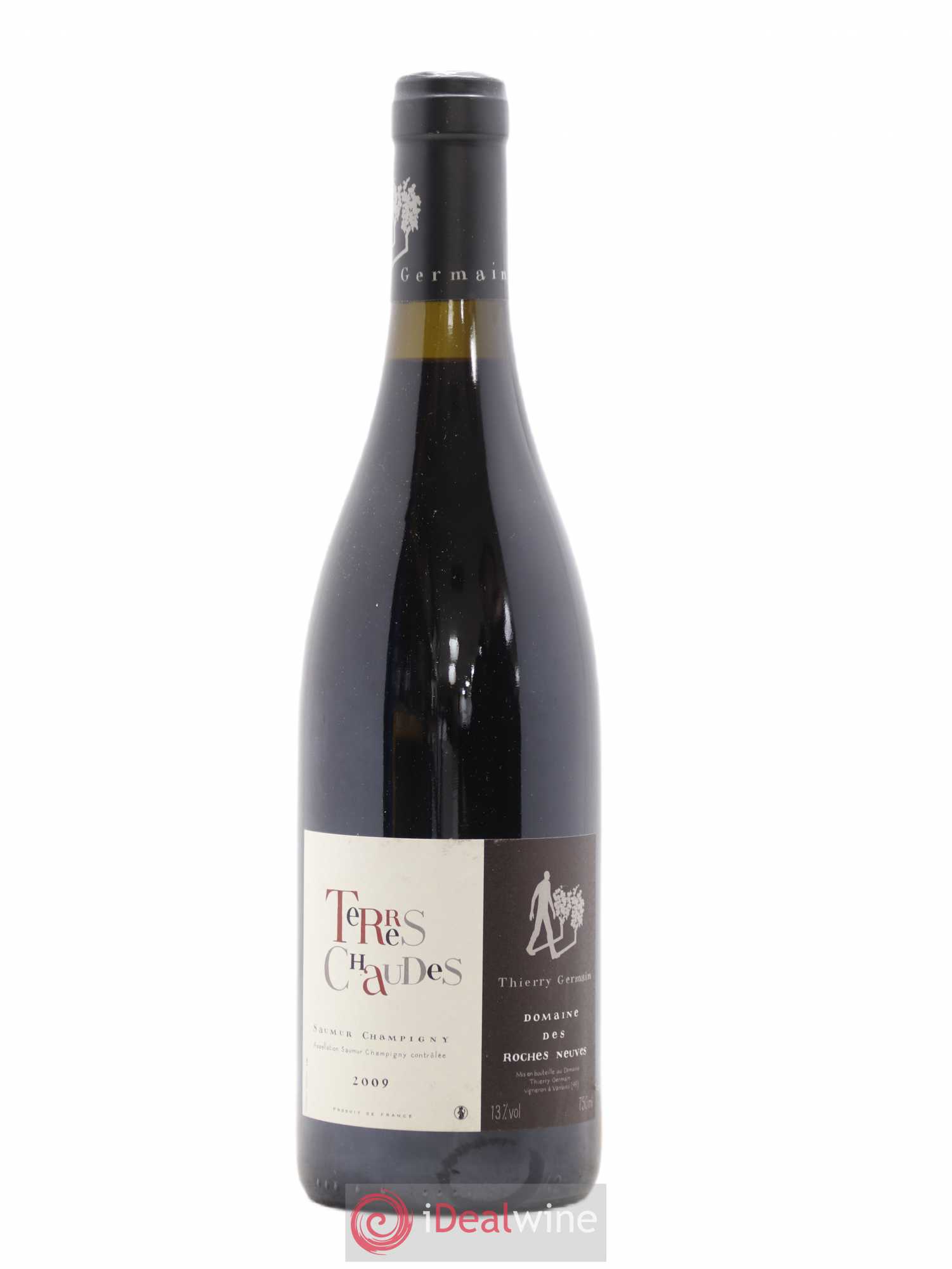 Saumur-Champigny Terres Chaudes Domaine des Roches Neuves - Thierry Germain 2009 - Lot de 1 bouteille - 0