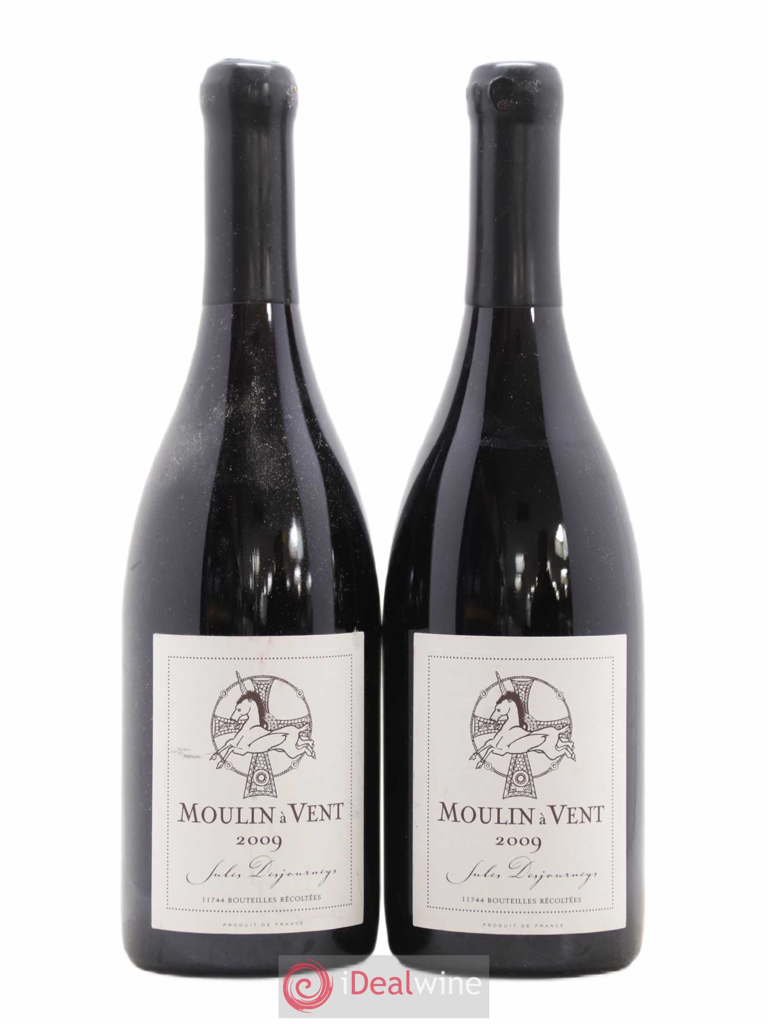 Moulin-à-Vent Jules Desjourneys 2009 - Lot de 2 bouteilles - 0