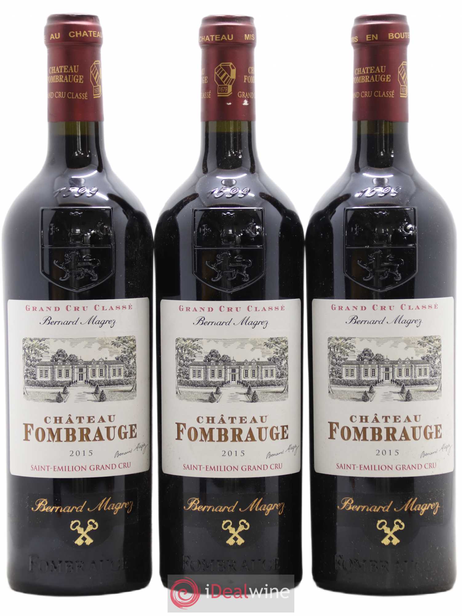 Château Fombrauge Grand Cru Classé 2015 - Lot de 3 bouteilles - 0