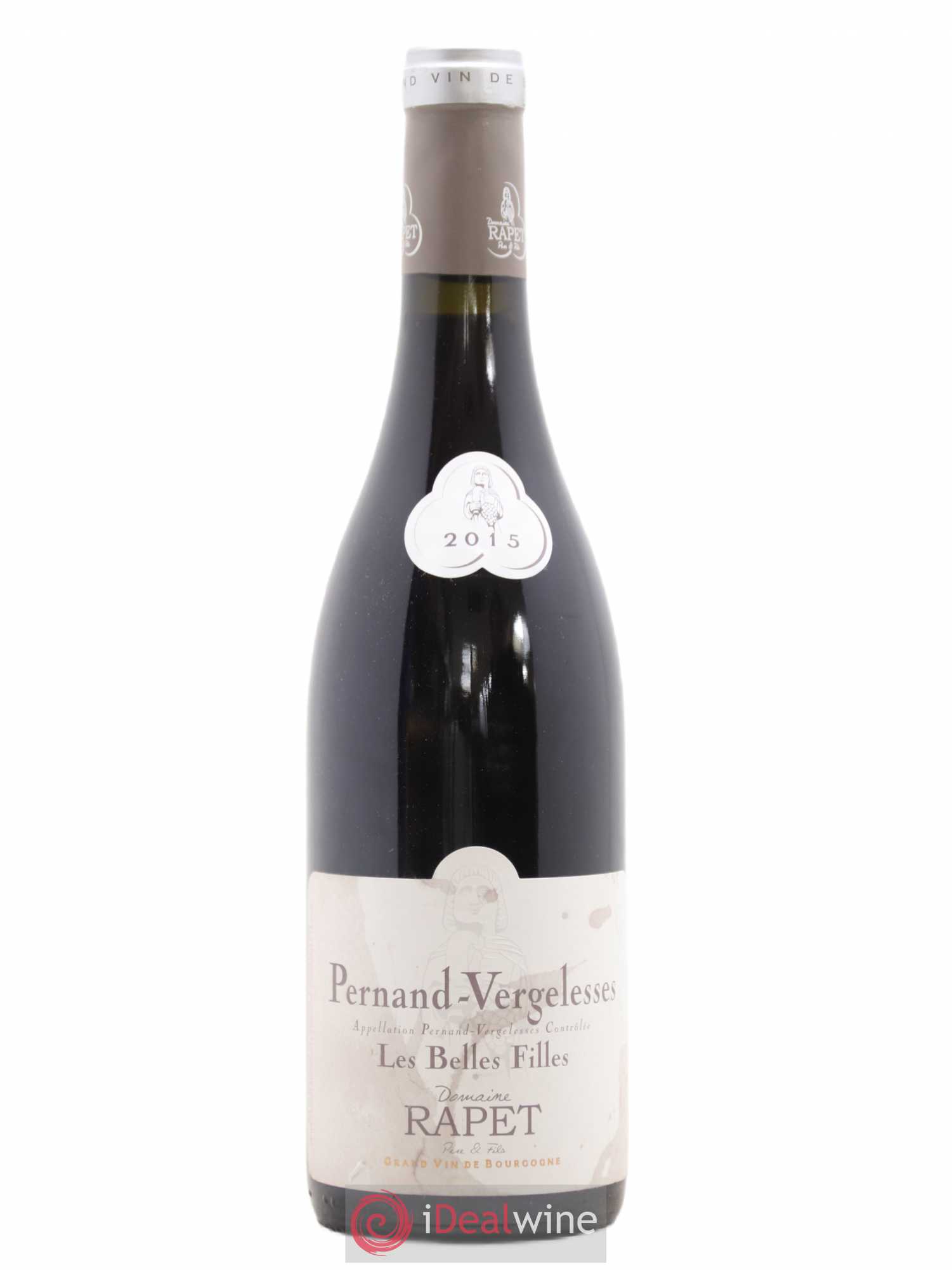 Pernand-Vergelesses Les Belles Filles Rapet Père & Fils 2015 - Lot de 1 bouteille - 0
