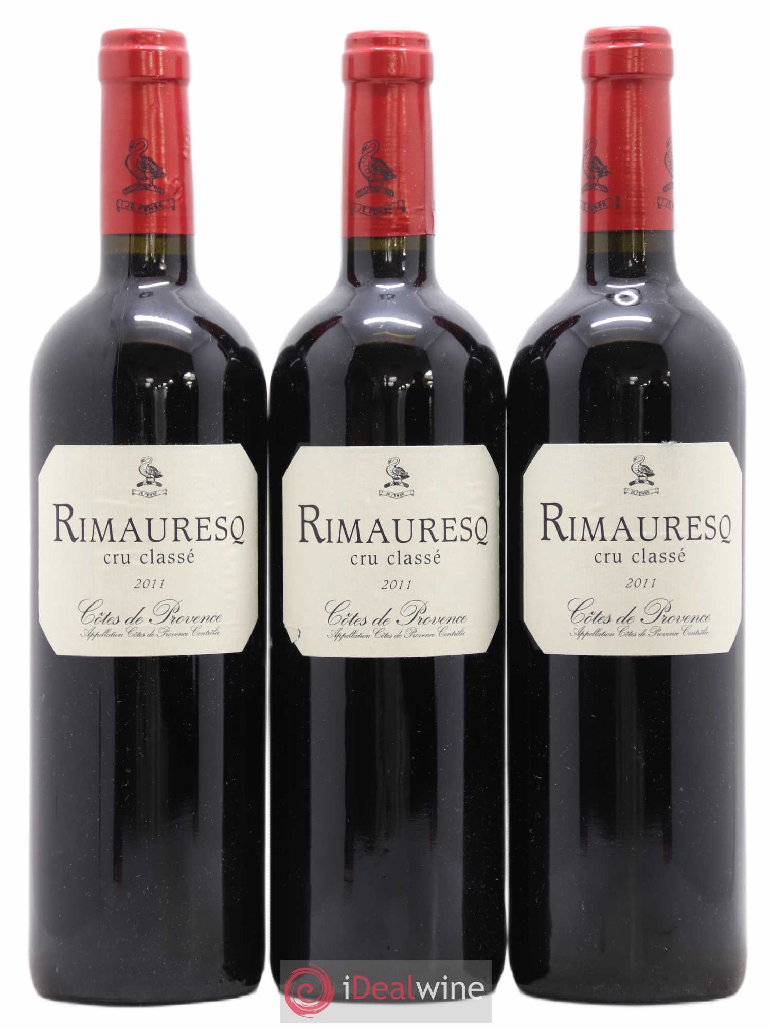 Côtes de Provence Rimauresq Cru Classé Classique de Rimauresq (sans prix de réserve) 2011 - Lot de 3 bouteilles - 0