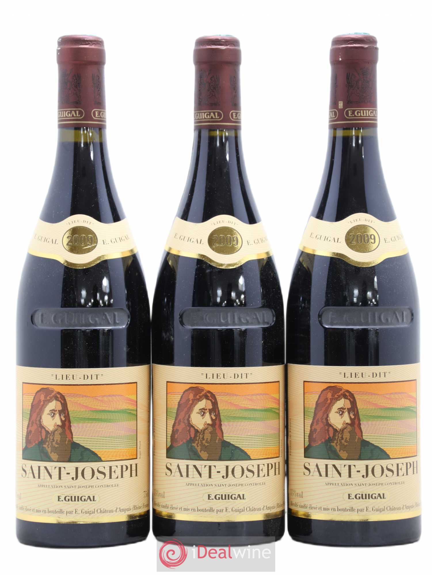 Saint-Joseph Lieu-dit Saint-Joseph Guigal 2009 - Lot de 3 bouteilles - 0