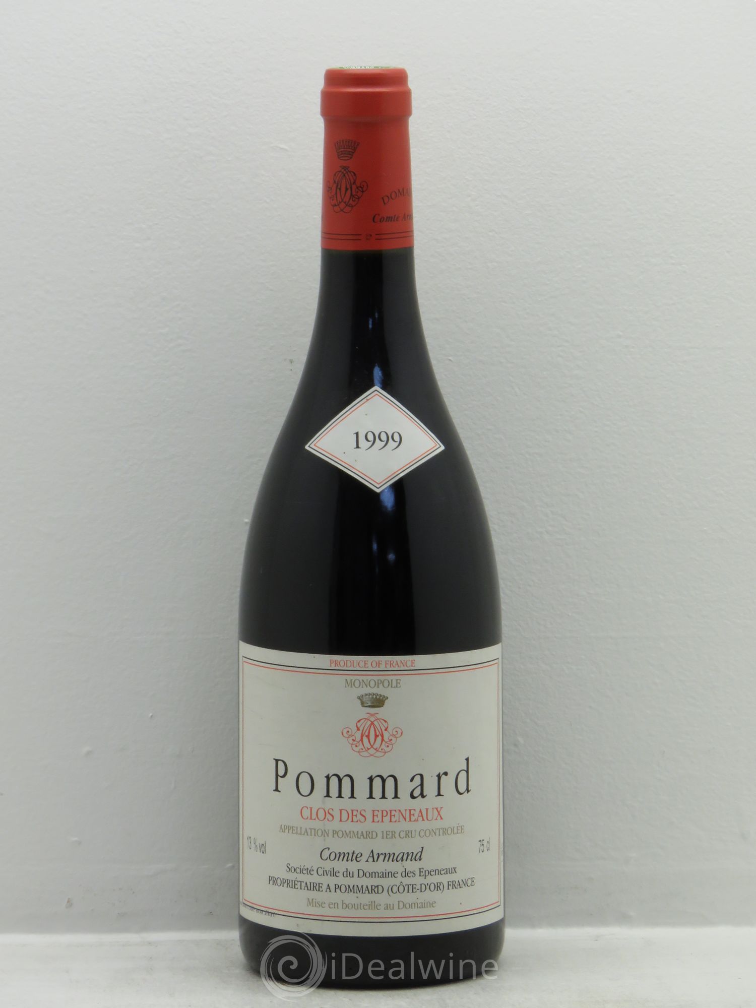 Pommard 1er Cru Clos des Epeneaux Comte Armand 1999 - Lot de 1 bouteille - 0