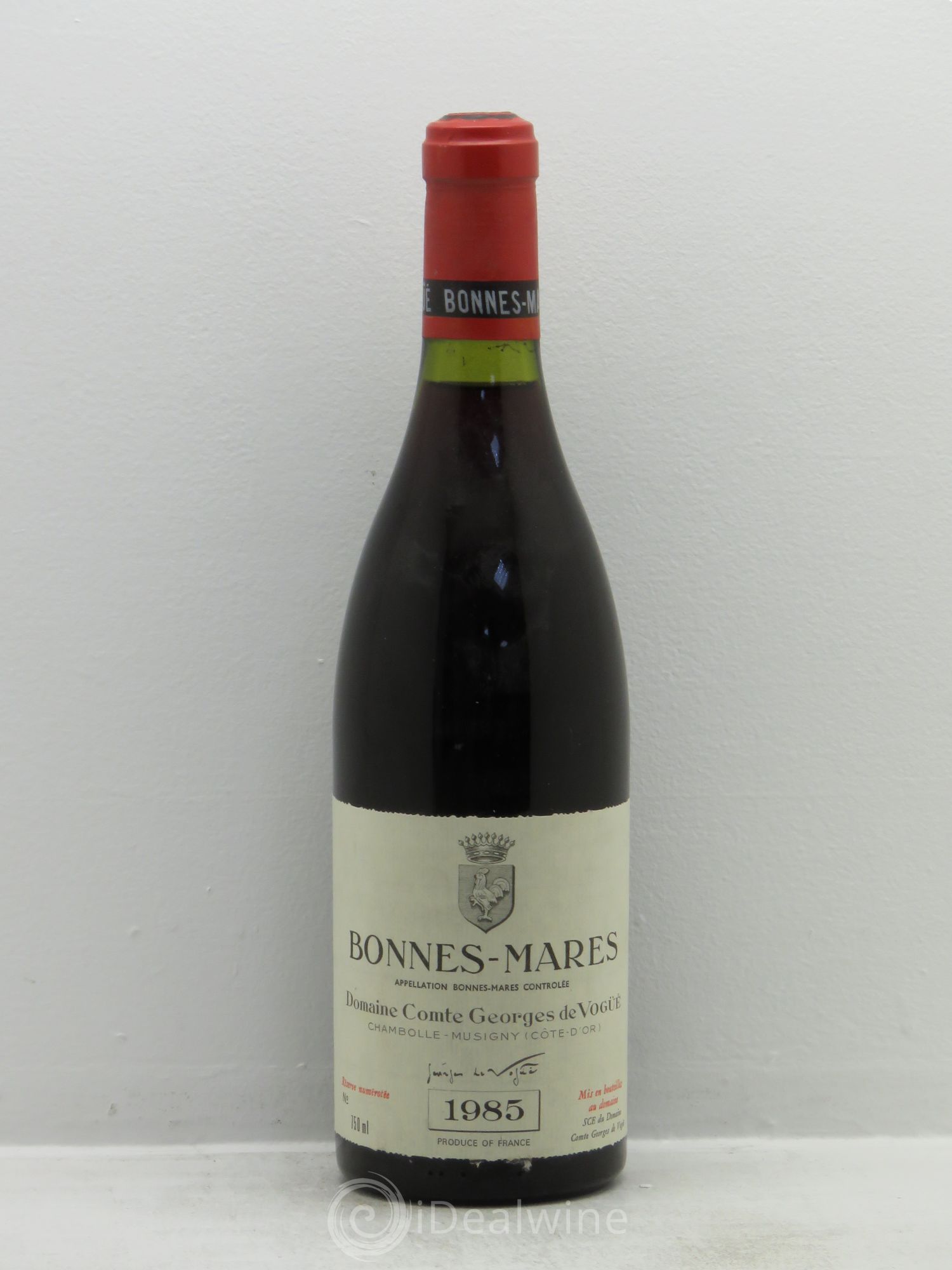 Bonnes-Mares Grand Cru Comte Georges de Vogüé 1985 - Lot de 1 bouteille - 0
