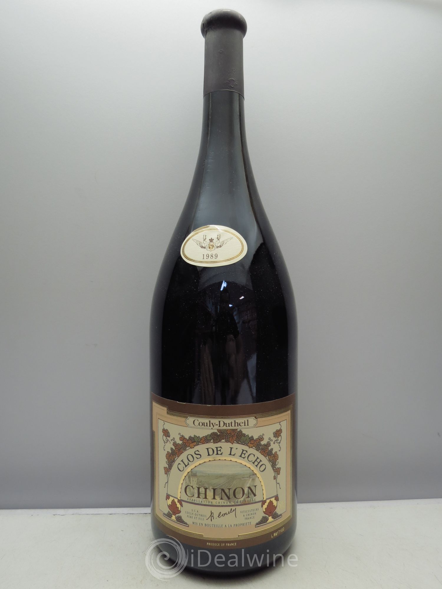 Chinon Clos de l'Echo Couly-Dutheil 1989 - Lot de 1 magnum - 0