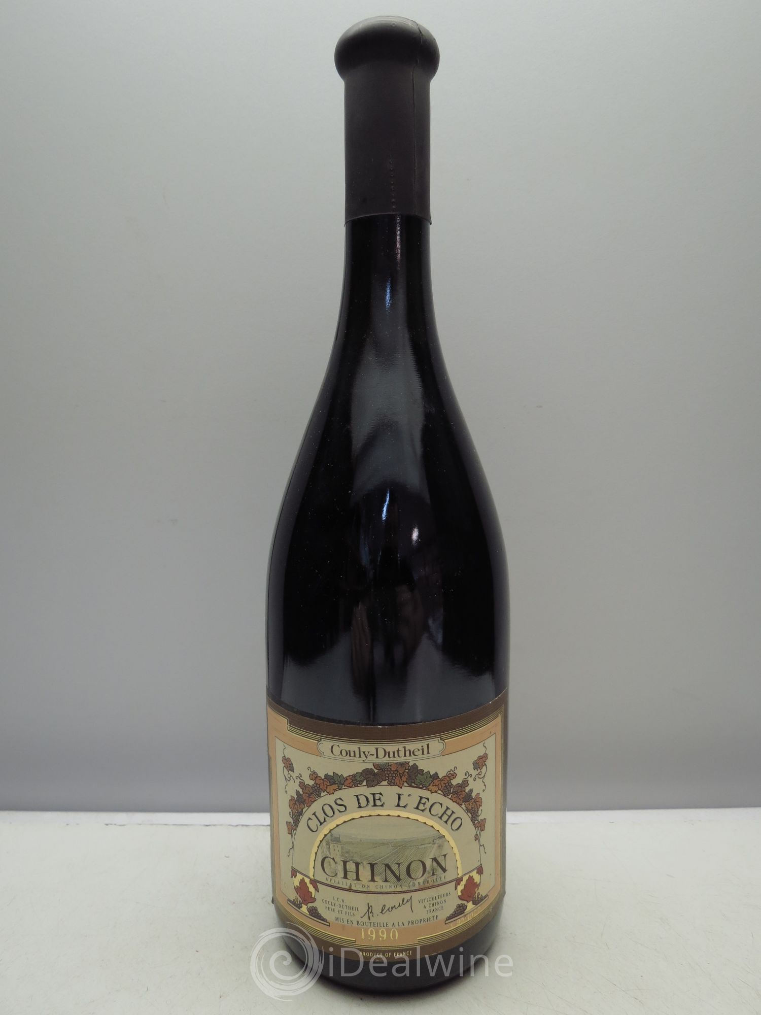 Chinon Clos de l'Echo Couly-Dutheil 1990 - Lot de 1 bouteille - 0