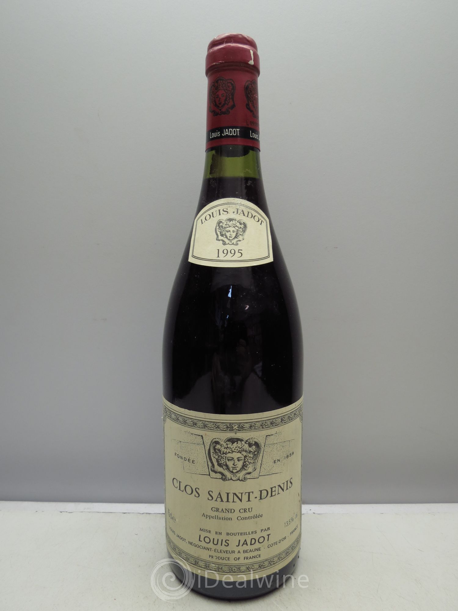 Clos Saint-Denis Grand Cru Maison Louis Jadot 1995 - Lot de 1 bouteille - 0