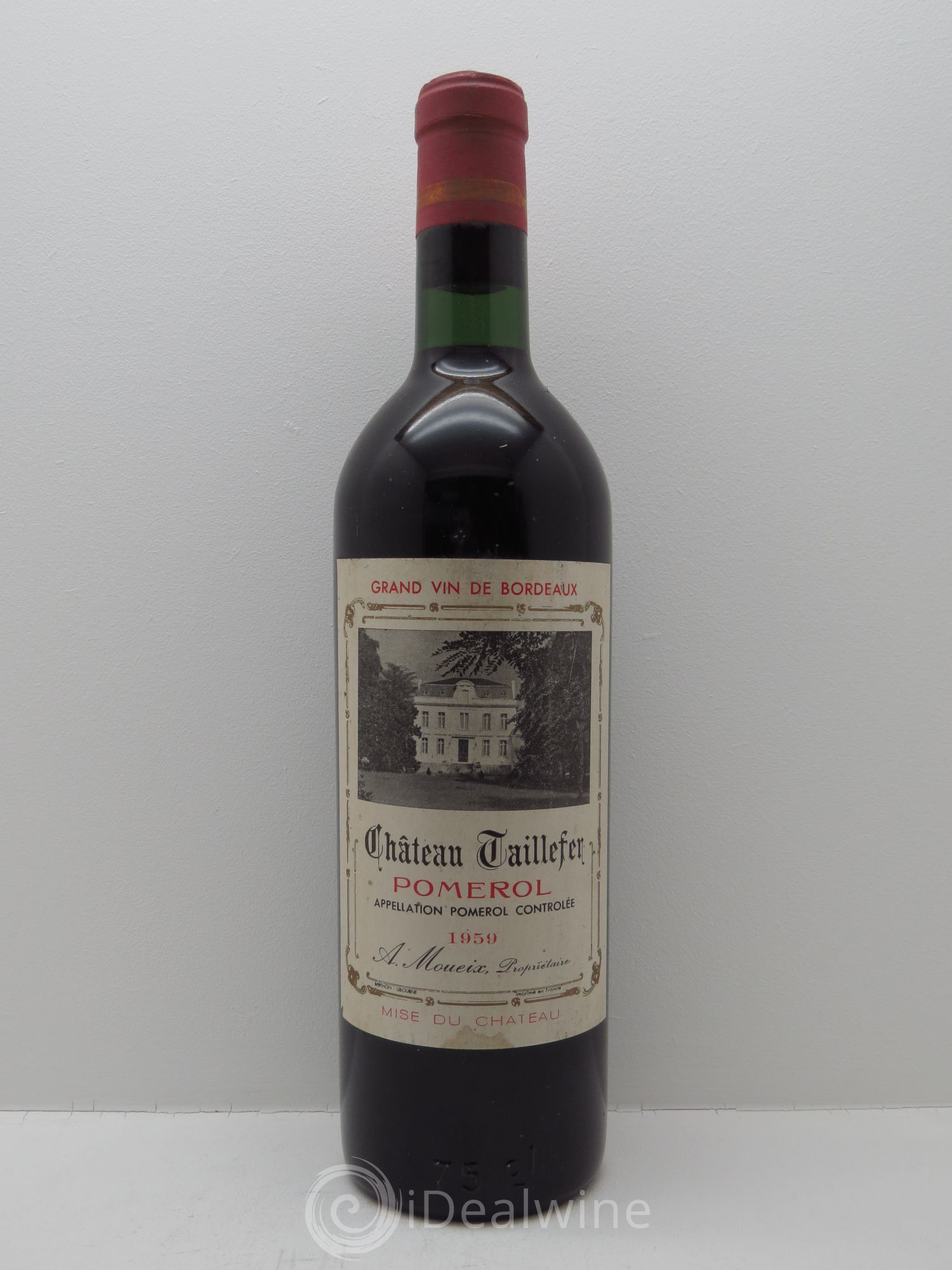 Château Taillefer 1959 - Lot de 1 bouteille - 0