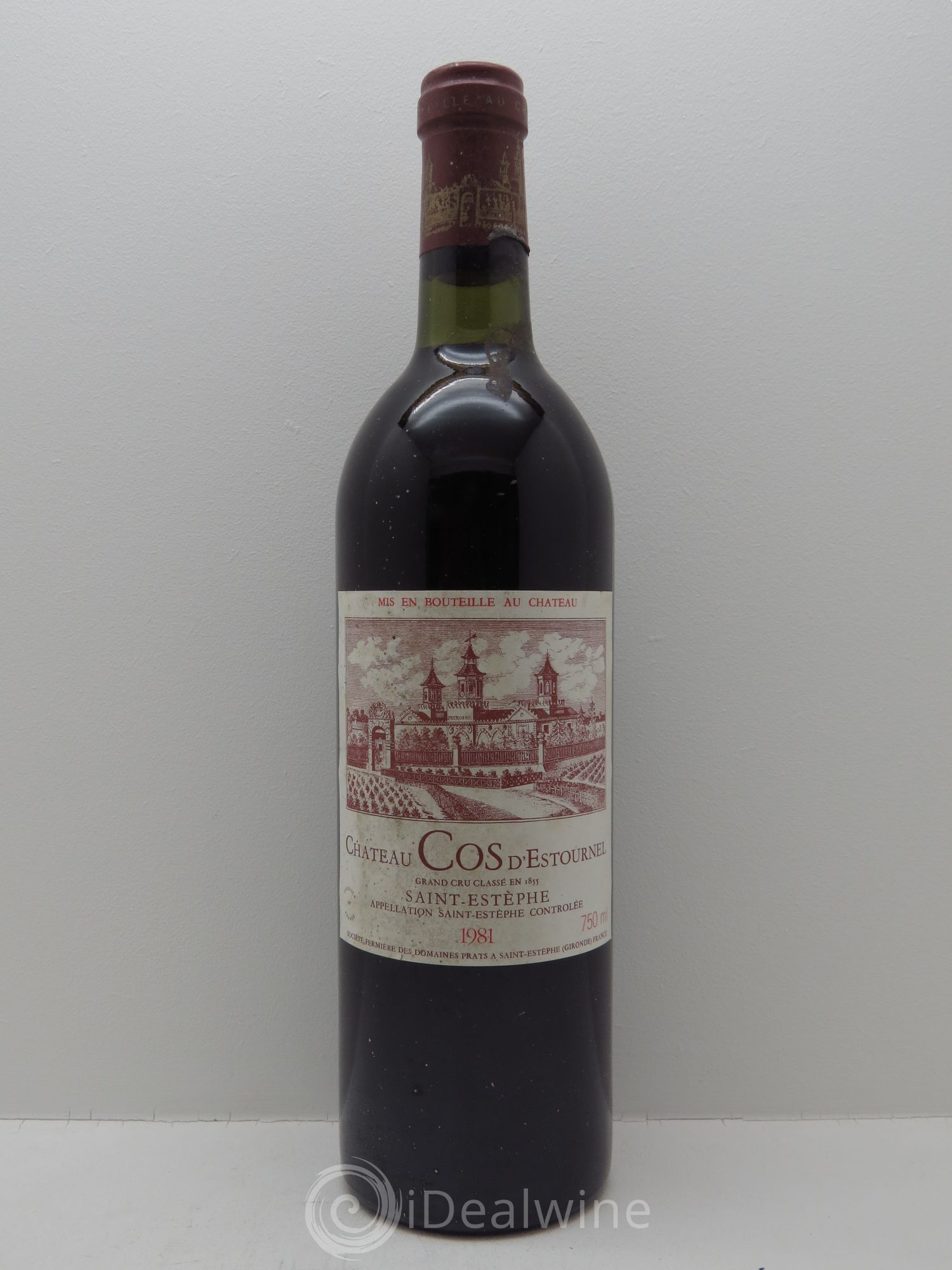 Cos d'Estournel 2ème Grand Cru Classé 1981 - Lot de 1 bouteille - 0