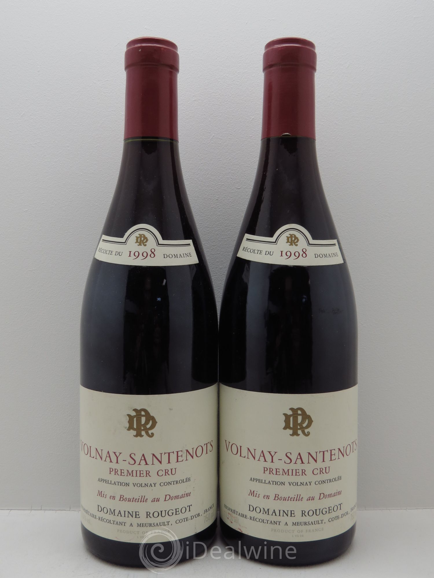 Volnay 1er Cru 1998 - Lot de 2 bouteilles - 0