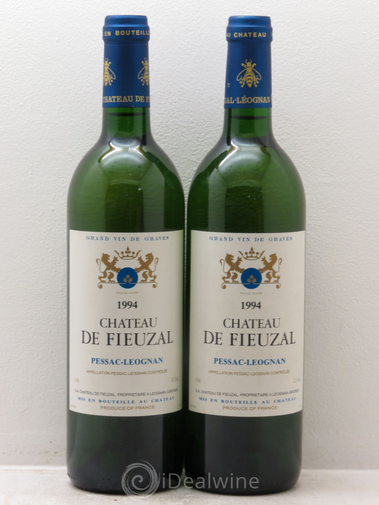 Château de Fieuzal 1994 - Lot de 2 bouteilles - 0