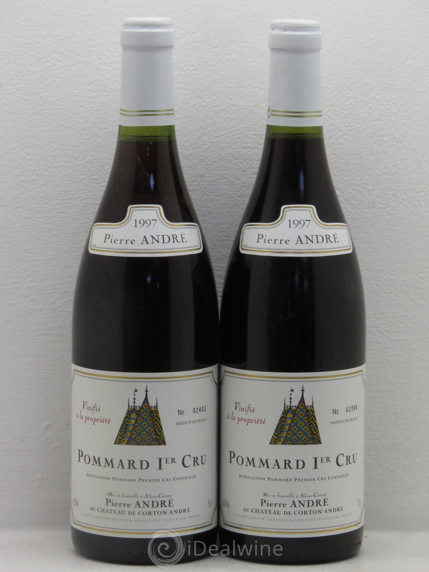 Pommard 1er Cru Pierre André 1997 - Lot de 2 bouteilles - 0