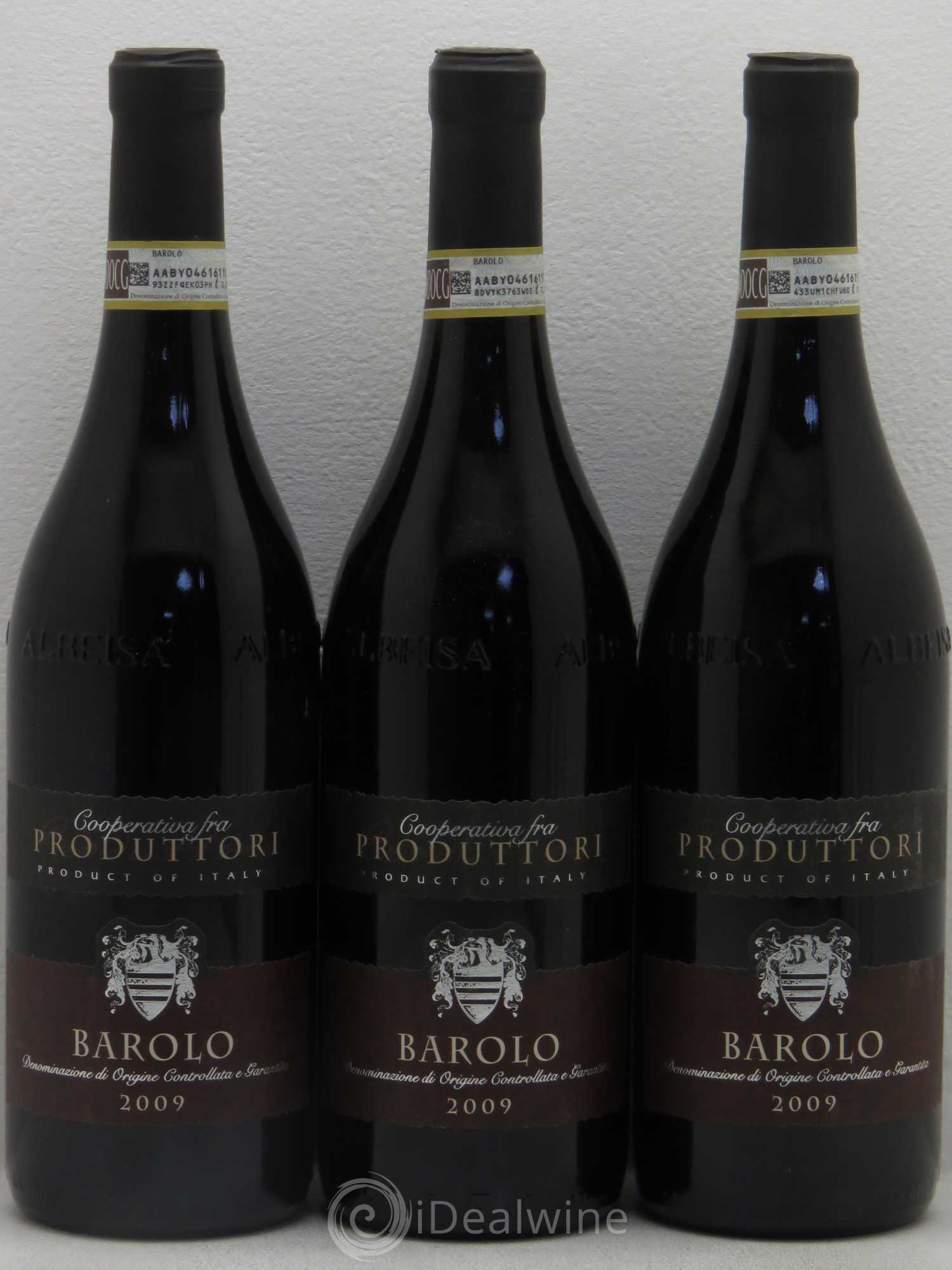 Barolo Cooperativa Fra Produttori DOCG 2009 - Posten von 3 Flaschen - 0
